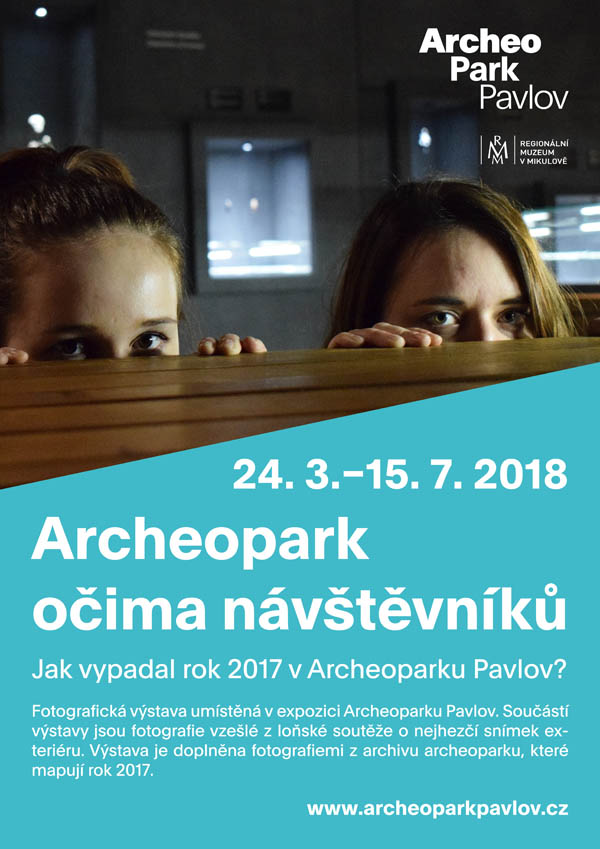 plakát archeopark očima návštěvníků