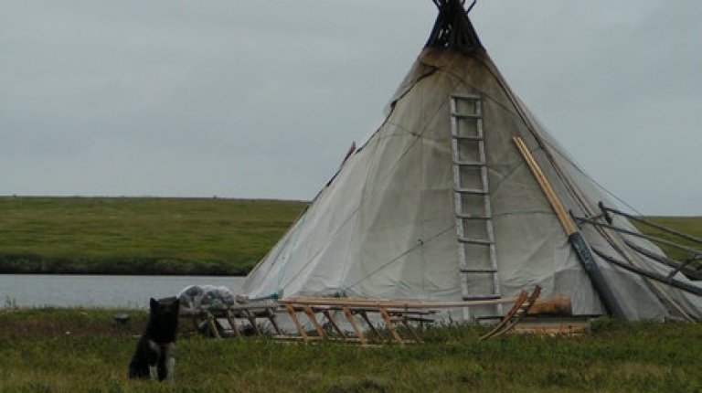 Tent of Saami people (photo: J. Svoboda)
