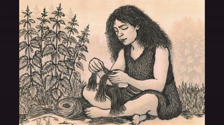 O POČÁTCÍCH TEXTILU